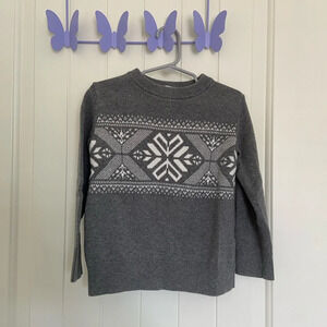 NWOT | Baby GAP baby boy’s patterned knit sweater —‎ size 4 years
